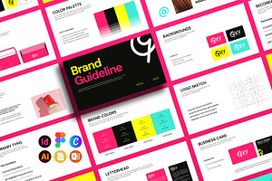 COLOR | Brand Guidelines Bundle, a Presentation Template by Artisan Vibes