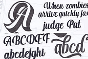 Aprilea Script, a Script Font by Debut Studio (Thumbnail 2 of 8)