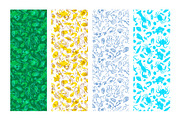 Seafood patterns, a Pattern Graphic by Hellgram (Thumbnail 3 of 6)