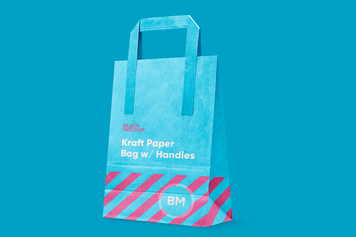 Paper bag mockup, a Product Mockup by BlackMockup (Photo 6 of 11)