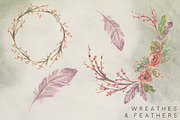 Succulent Blooms Watercolor Images, a Texture Illustration by Fire Spark Studio (Thumbnail 6 of 9)