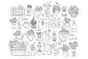 Garden doodles, an Illustration by Elina_Li (Thumbnail 2 of 8)