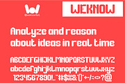 Party Heart font, a Sans Serif Font by weknow (Thumbnail 3 of 8)