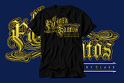 Golyath Blackletter Tattoo Font, a Blackletter Font by WhymoreArt (Thumbnail 9 of 14)