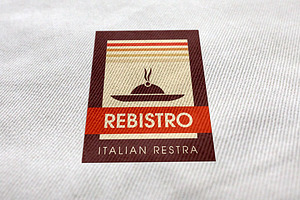 Rebistro Restaurant Logo Template