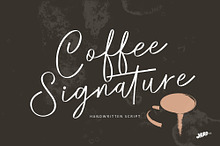 Coffee Signature - Handwritten Font