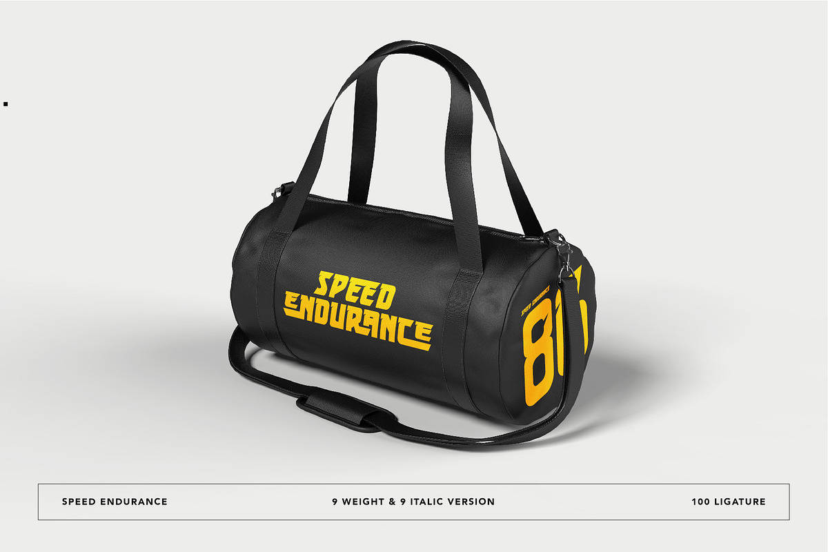 Speed Endurance, a Sans Serif Font by Burntilldead (Photo 8 of 10)