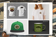 Retro Camp Road Trip Badge Kit, a Branding & Logo Template by JeksonGraphics (Thumbnail 10 of 10)
