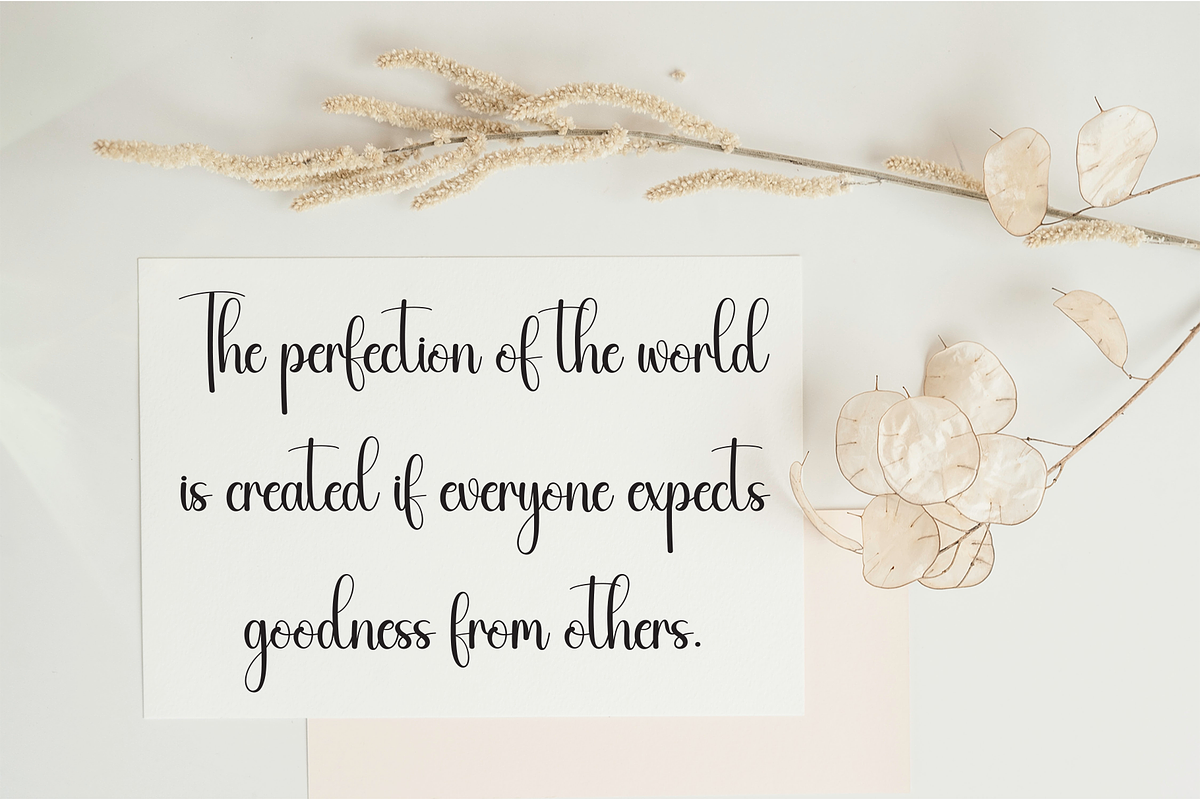Everything | Script Font, a Handwritten Font by Scratchones