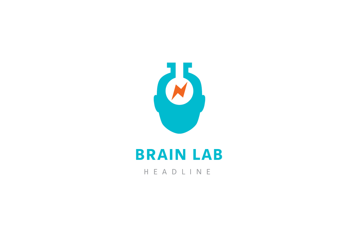Brain lab logo., a Branding & Logo Template by Anton Akhmatov