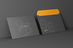 Envelope Mockup - 6x9 Inch