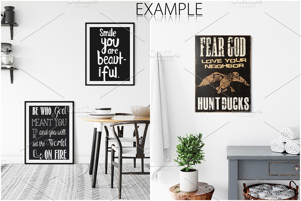 Frames & Walls Scandinavian Bundle-3, a Print Template by Yuri-U (Photo 19 of 42)