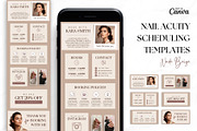 Nail Tech Acuity Scheduling • Canva, a Websites & App Template by OniriqveDesigns (Thumbnail 1 of 8)
