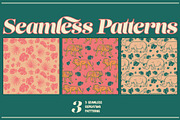 Floral Retro Jungle Set, an Animal Illustration by Phosphorus Design Co. (Thumbnail 4 of 8)