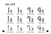 Emblema Metafamily, a Sans Serif Font by graffistyling (Thumbnail 3 of 4)