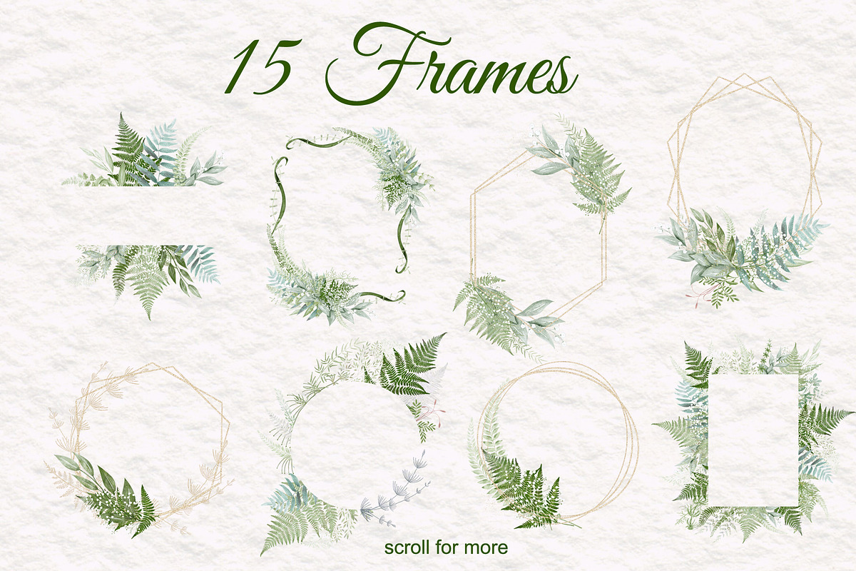 Gold and green, a Decorative Illustration by TatiArti (Photo 10 of 17)