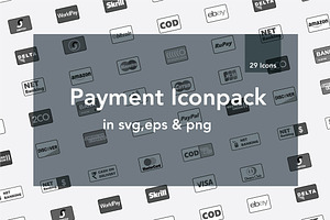 Payment Methods (Grey)