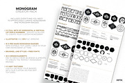 Monogram Creator Pack, a Branding & Logo Template by PrePress Toolkit (Thumbnail 5 of 5)