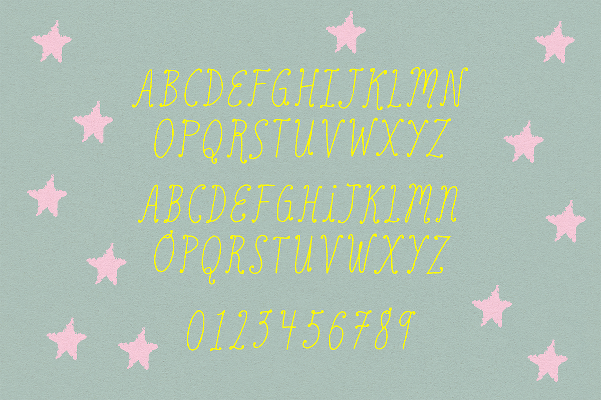 MESSY FAIRY CLUB | WHIMSY CURLY FONT, a Handwritten Font by Maria Feliz Fonts (Photo 7 of 9)