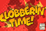 Clobberin' Time, a Font by Comicraft Fonts (Thumbnail 1 of 4)