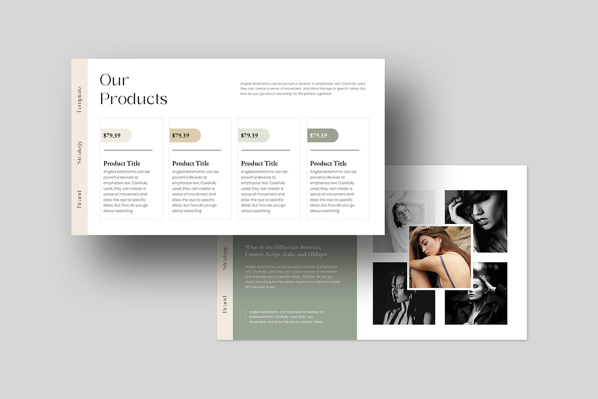Brand Strategy Presentation Template, a Presentation Template by Design Vault (Photo 5 of 6)