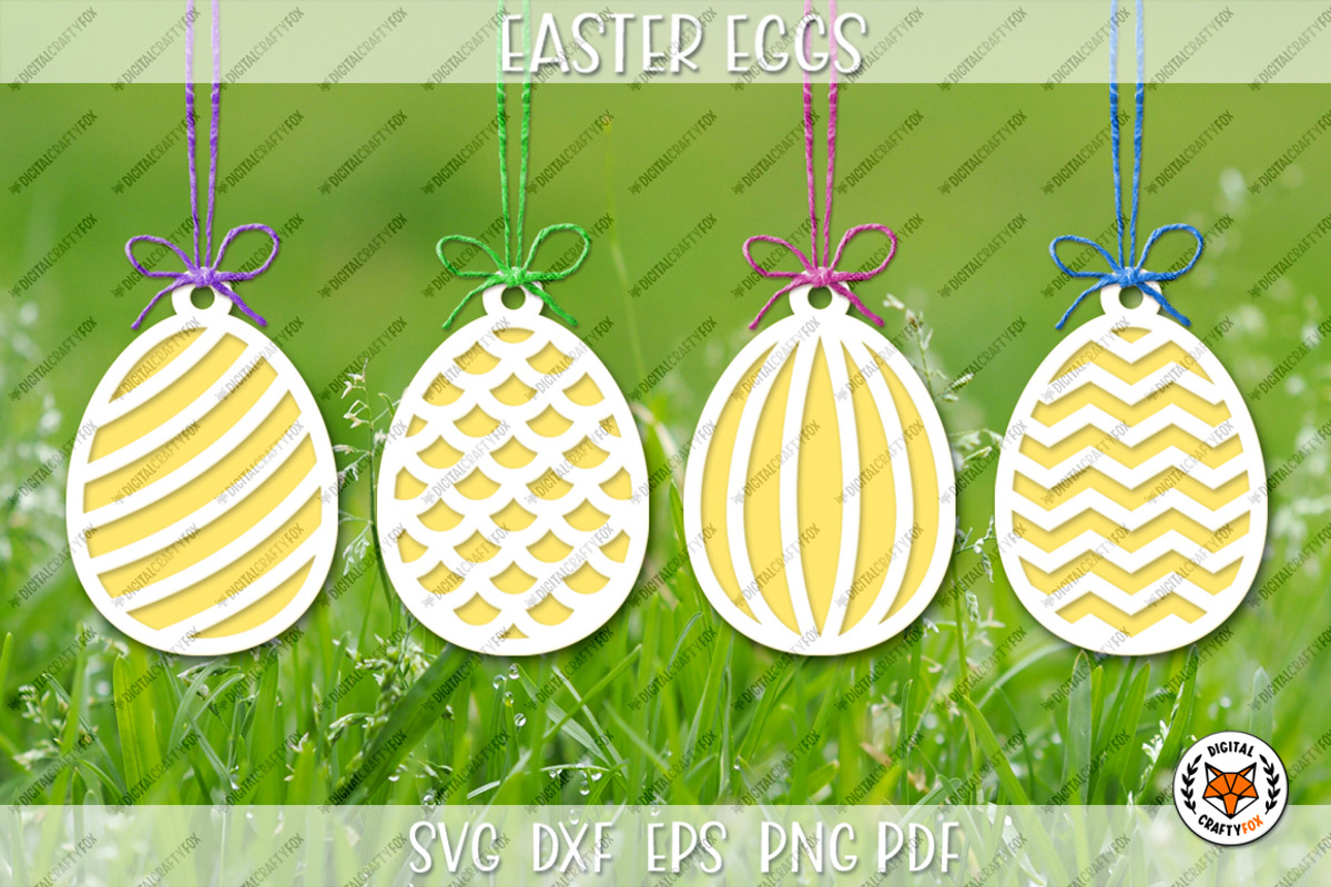 Easter Egg Hanging Collection, a Seasonal Illustration by Digital_Craftyfox (Photo 4 of 13)