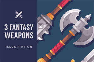 Fantasy weapon set