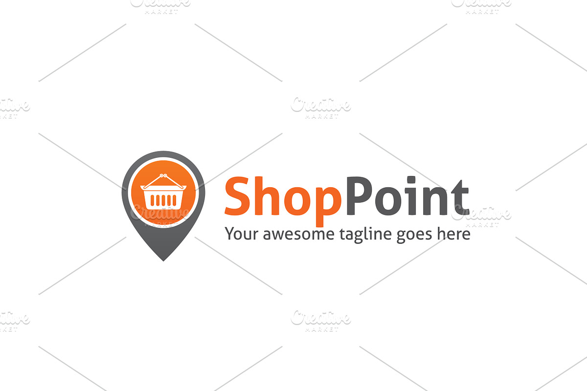 Shop Point Logo, a Branding & Logo Template by XpertgraphicD