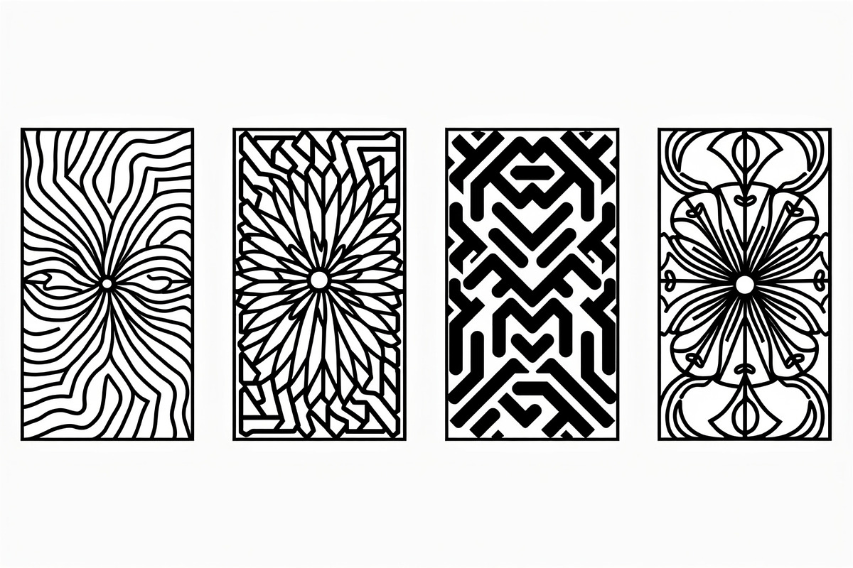 Modern Abstract Panel Bundle, an Illustration by BIPLOB EXPERT (Photo 5 of 7)