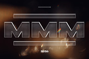 5x Metal Chrome Text Styles, a Layer Style Add-On by dbdslondon (Thumbnail 9 of 10)