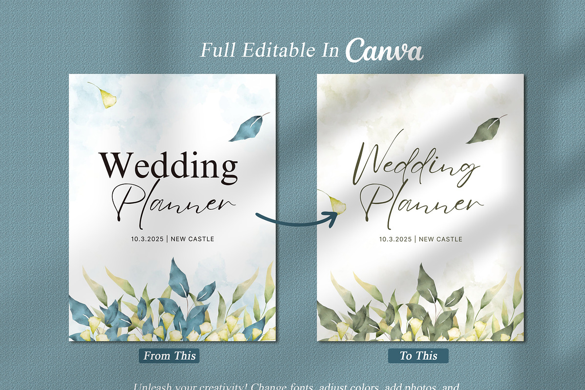 Modern Wedding Planner Template, a Presentation Template by SKY CREATION (Photo 5 of 6)