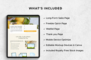 Kajabi Funnel Pages - Yellow & Olive, a Landing Page Template by Altenne | Kajabi Designer (Thumbnail 4 of 10)
