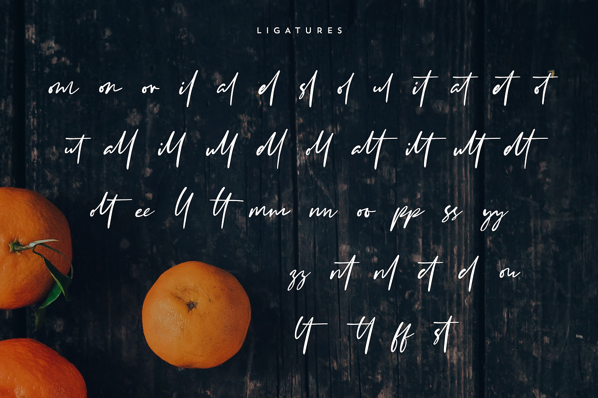 Clementine Script preview 8