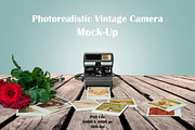 Vintage Camera Mockup, a Product Mockup by Zabiegala MP (Thumbnail 1 of 8)