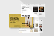 Design Portfolio Presentation, a Presentation Template by Creatiya Type (Thumbnail 4 of 10)