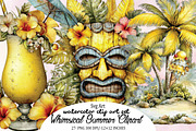 Whimsical Summer Clipart Bundle., an Illustration by SVGArt (Thumbnail 1 of 9)