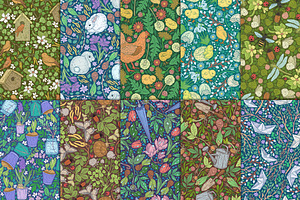 Spring Stories Patterns