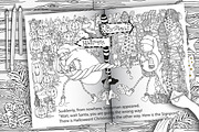Santa and Snowman. Coloring book, an Illustration by ImHope (Thumbnail 5 of 8)