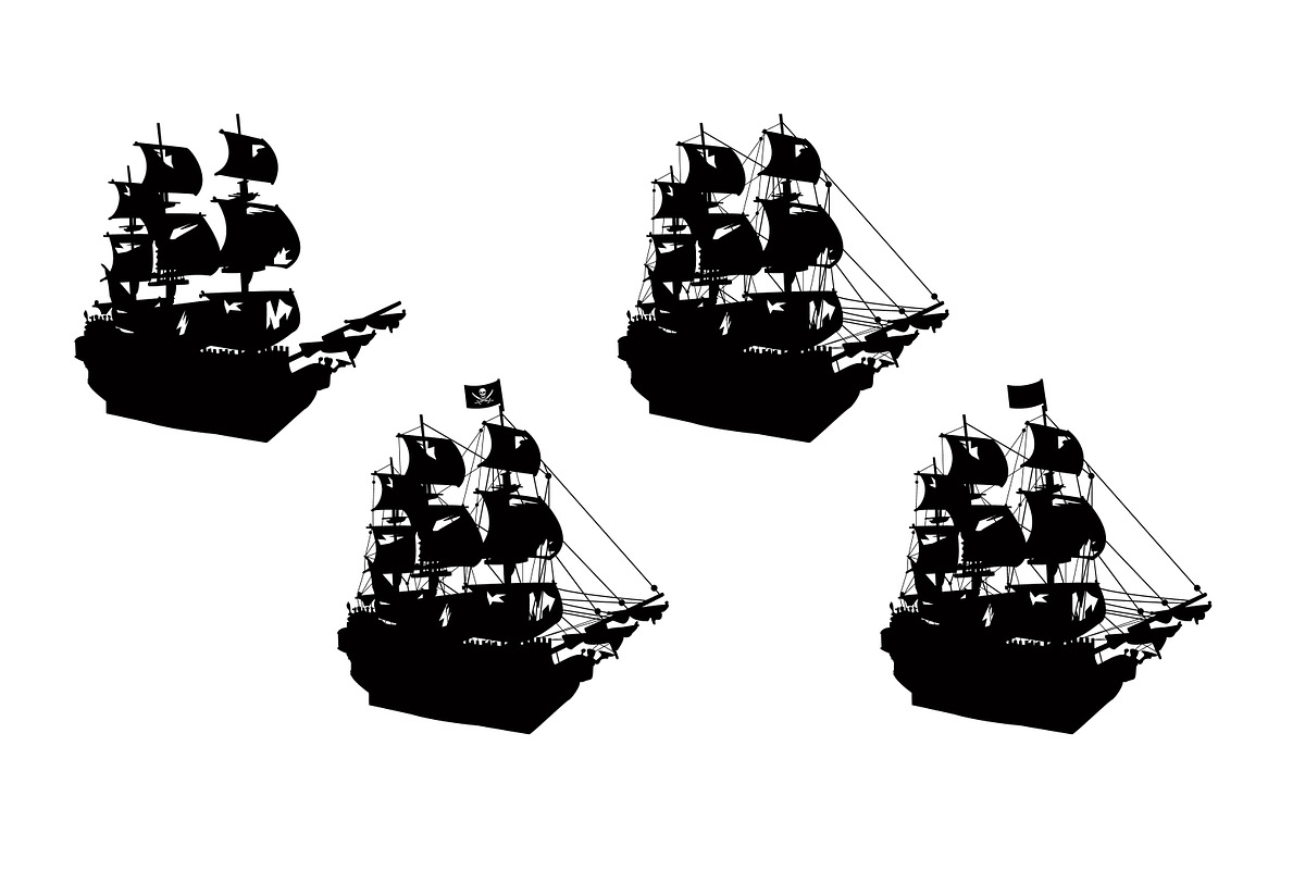 Pirate Ship SVG, a Graphic by PinkHouseCollection (Photo 3 of 4)