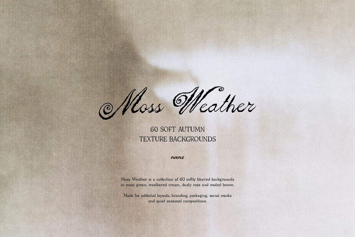 Moss Weather: Fall Backgrounds, a Texture Graphic by Purple (Photo 8 of 11)