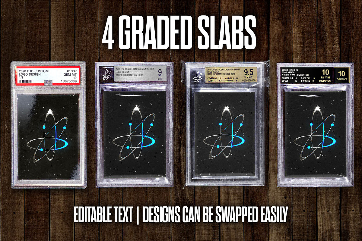 Sports and Trading Card Case Mockups, a Product Mockup by BradleyJackDesign (Photo 3 of 4)
