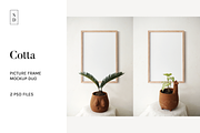 Frame Mockup Duo - Cotta, a Household Mockup by Saguaro Digital (Thumbnail 1 of 4)