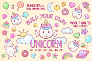 Build Your Own Unicorn Scene Creator, a Graphic by Jonas Stensgaard (Thumbnail 1 of 7)
