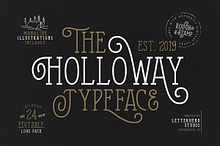 The Holloway Typeface + EXTRAS