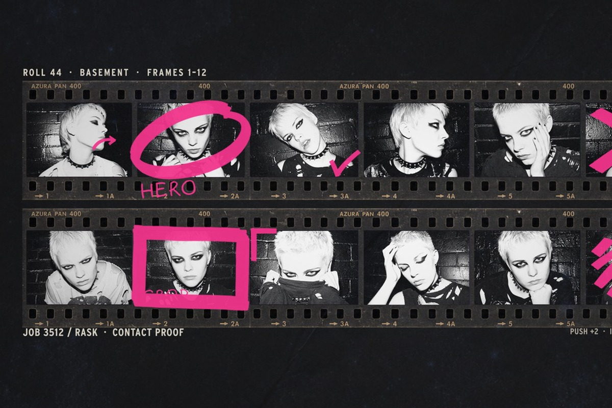 Grunge Contact Sheet Photo Effect, a Social Media Template by DesignerCandies (Photo 2 of 3)