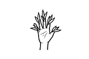 Hand Plant Growth Bundle, an Illustration by yasushie (Thumbnail 10 of 31)