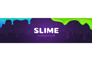 Slime style background. Liquid slimy, an Illustration by LadadikArt