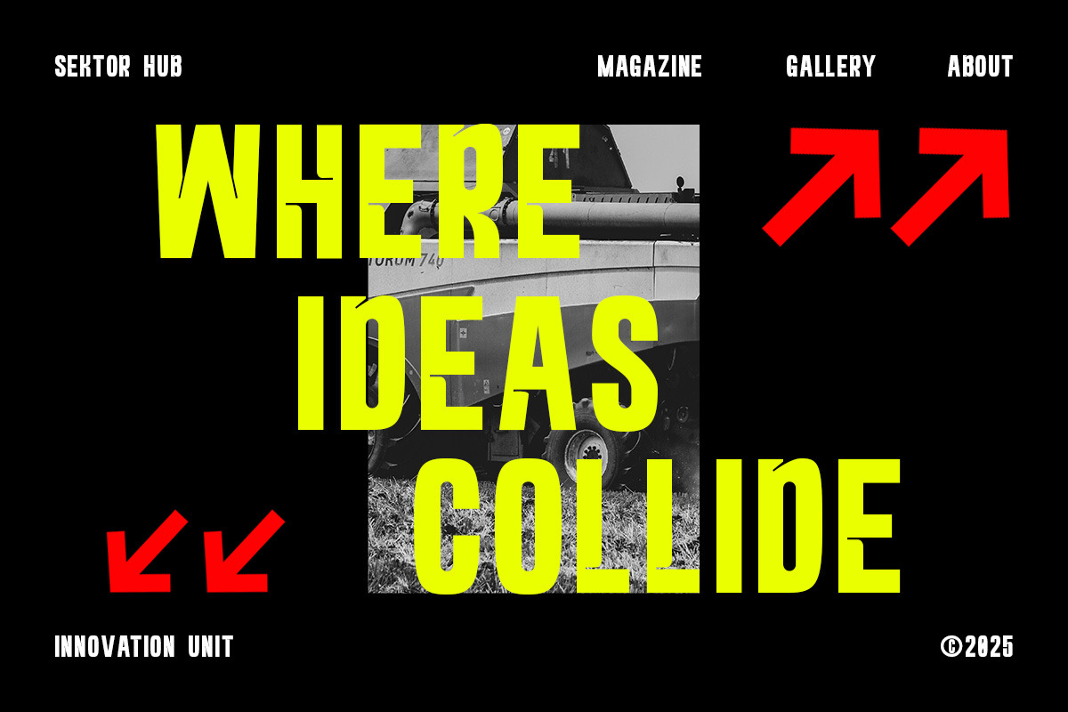 Sektor - Bold Modern Condensed Font, a Sans Serif Font by roomspace creative lab (Photo 6 of 10)