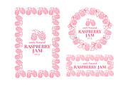 Raspberry Line Art, Vector Set, an Object Graphic by Ilia Design (Thumbnail 3 of 10)