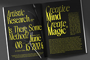 Solarithm - Retro Serif Typeface, a Serif Font by Prominent & Affluent (Thumbnail 9 of 10)